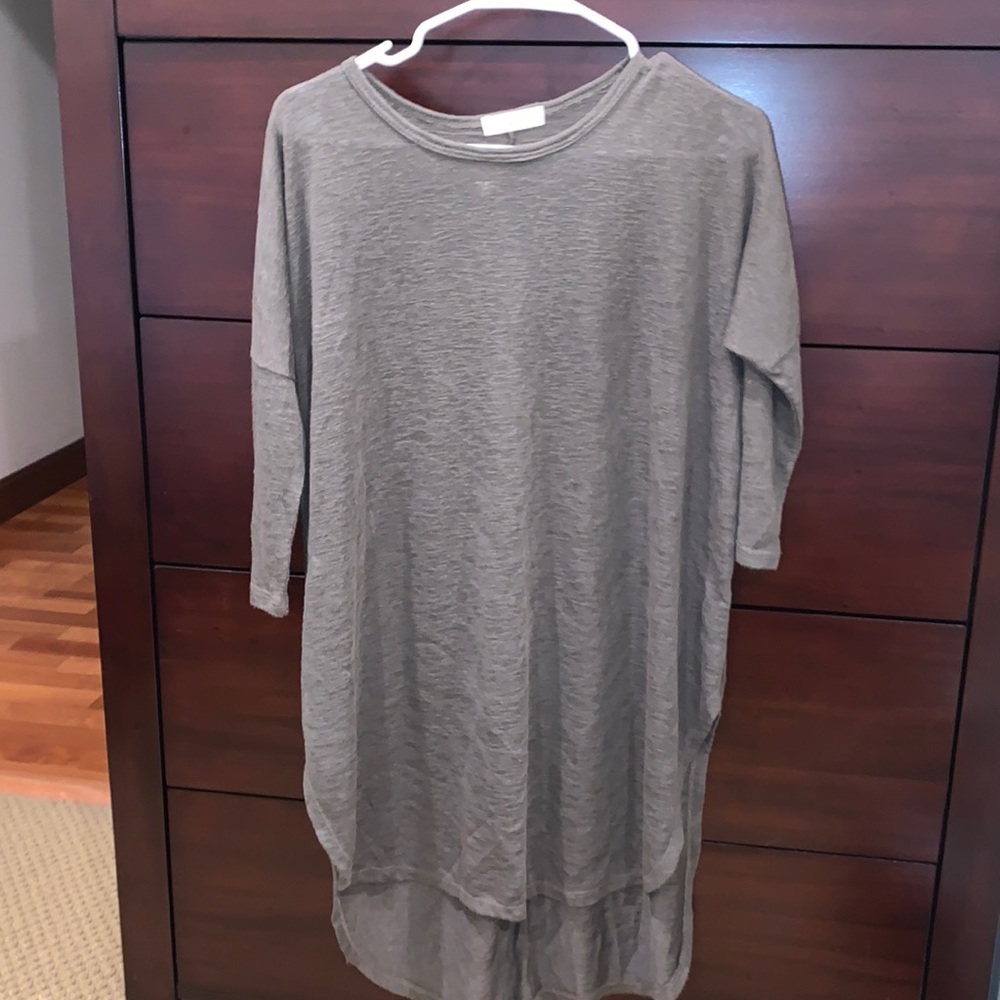 Army green sweater dress